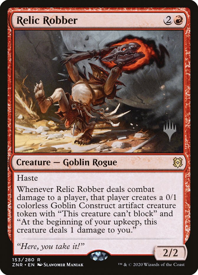 Relic Robber (Promo Pack) [Zendikar Rising Promos] | Lots Moore NSW