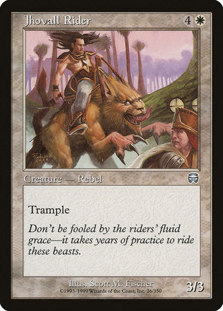 Jhovall Rider [Mercadian Masques] | Lots Moore NSW