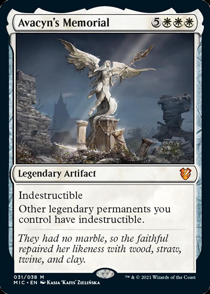 Avacyn's Memorial [Innistrad: Midnight Hunt Commander] | Lots Moore NSW