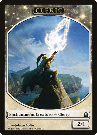 Cleric Token [Theros Tokens] | Lots Moore NSW