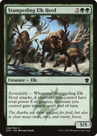Stampeding Elk Herd [Dragons of Tarkir] | Lots Moore NSW