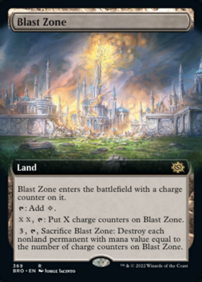 Blast Zone (Extended Art) [The Brothers' War] | Lots Moore NSW