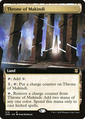 Throne of Makindi (Extended Art) [Zendikar Rising] | Lots Moore NSW