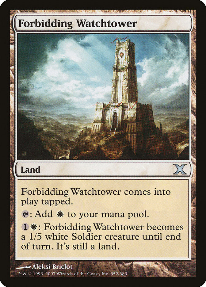 Forbidding Watchtower [Tenth Edition] | Lots Moore NSW