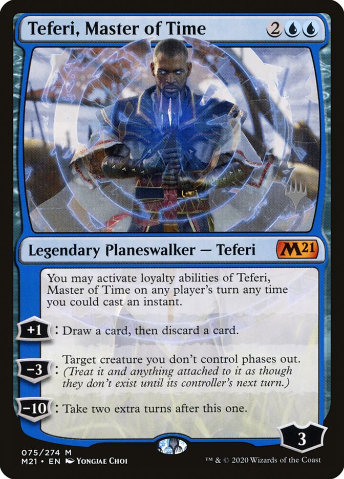 Teferi, Master of Time (Promo Pack) [Core Set 2021 Promos] | Lots Moore NSW