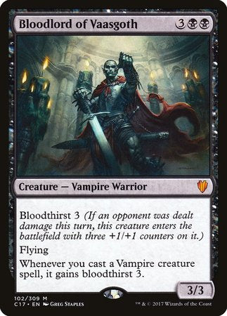 Bloodlord of Vaasgoth [Commander 2017] | Lots Moore NSW