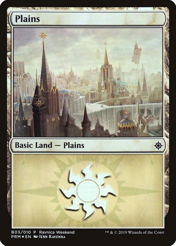 Plains (B03) [Ravnica Allegiance Guild Kit] | Lots Moore NSW