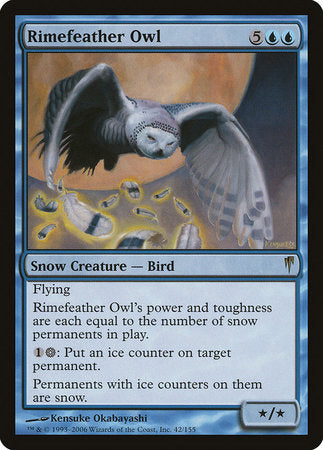 Rimefeather Owl [Coldsnap] | Lots Moore NSW