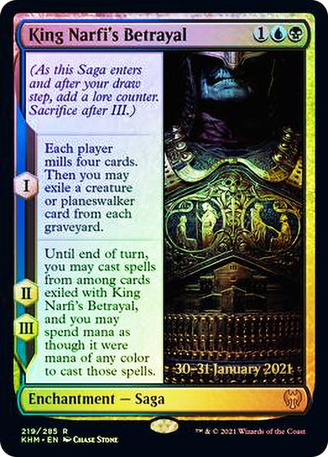 King Narfi's Betrayal [Kaldheim Prerelease Promos] | Lots Moore NSW