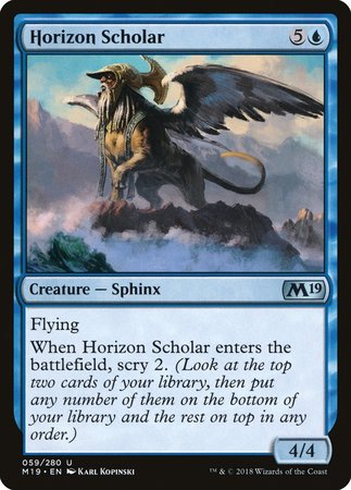 Horizon Scholar [Core Set 2019] | Lots Moore NSW