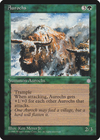 Aurochs [Ice Age] | Lots Moore NSW