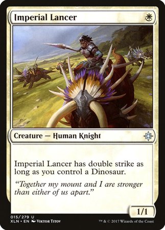 Imperial Lancer [Ixalan] | Lots Moore NSW