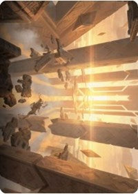 Skyclave Basilica Art Card [Zendikar Rising Art Series] | Lots Moore NSW