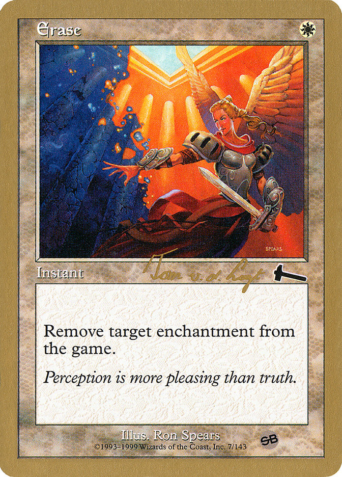 Erase (Tom van de Logt) (SB) [World Championship Decks 2000] | Lots Moore NSW
