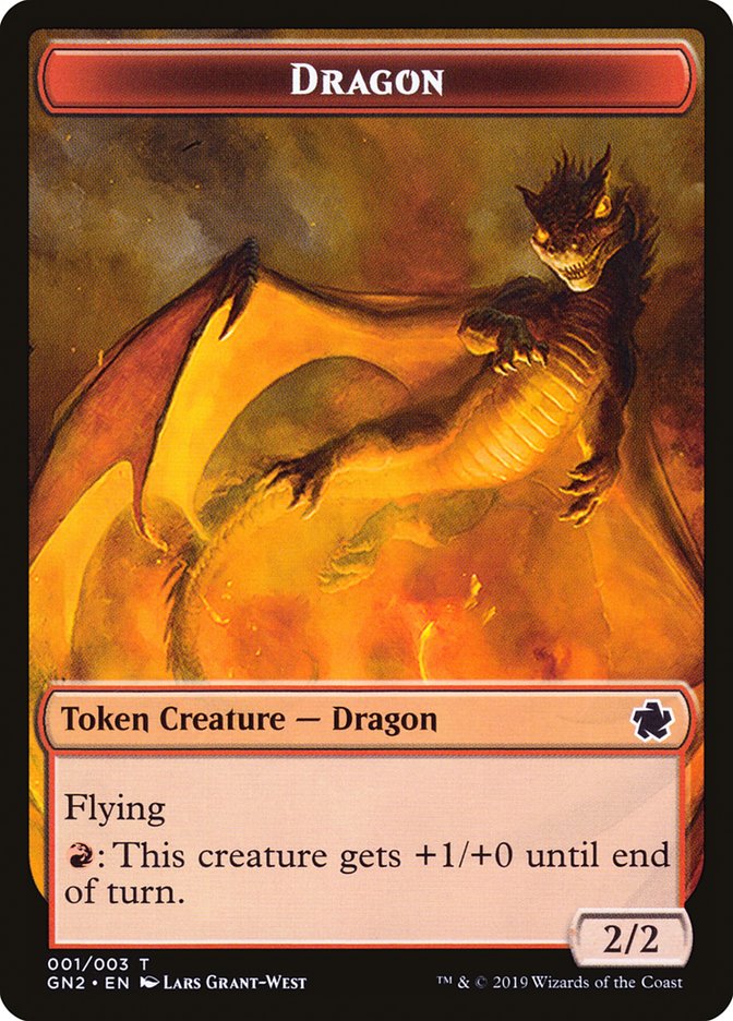 Dragon (001/003) [Game Night 2019 Tokens] | Lots Moore NSW