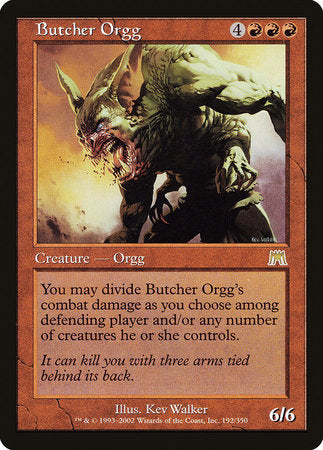 Butcher Orgg [Onslaught] | Lots Moore NSW