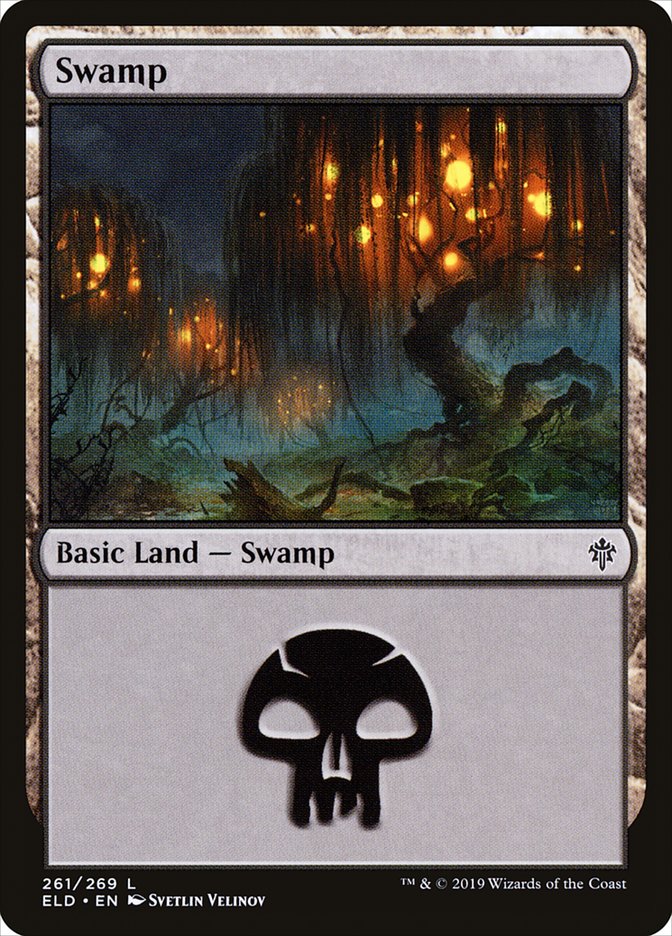 Swamp (261) [Throne of Eldraine] | Lots Moore NSW