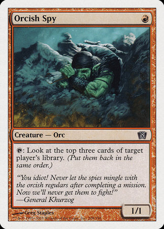 Orcish Spy [Eighth Edition] | Lots Moore NSW