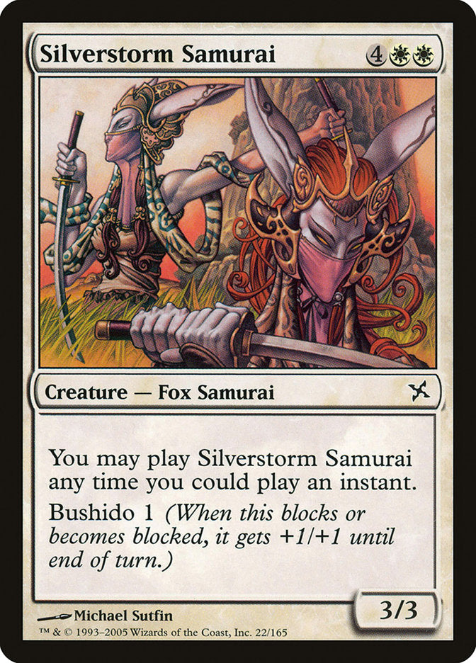 Silverstorm Samurai [Betrayers of Kamigawa] | Lots Moore NSW