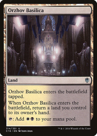 Orzhov Basilica [Commander 2016] | Lots Moore NSW