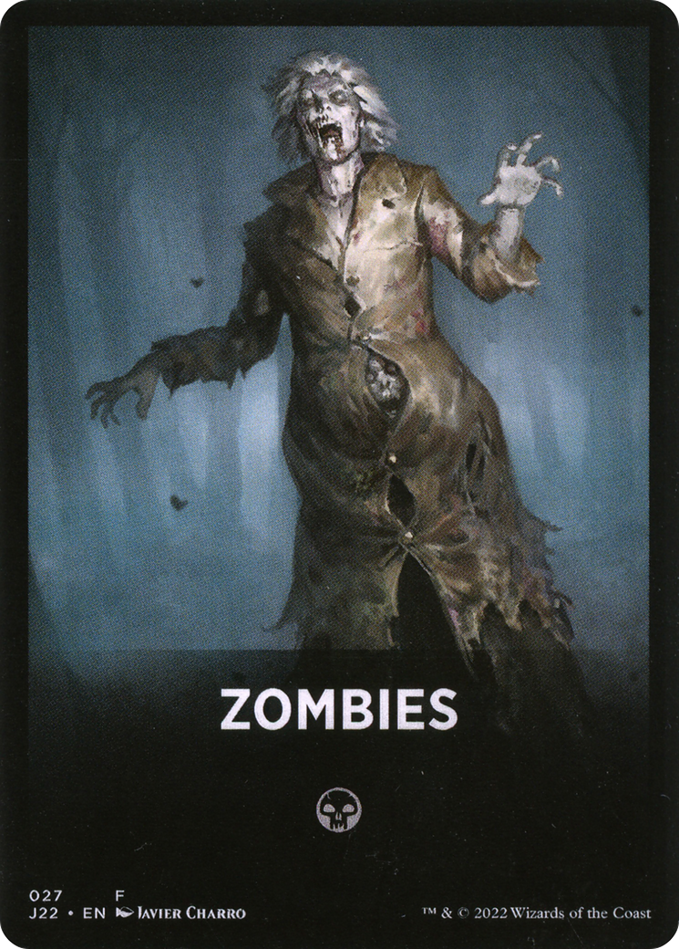 Zombies Theme Card [Jumpstart 2022 Front Cards] | Lots Moore NSW