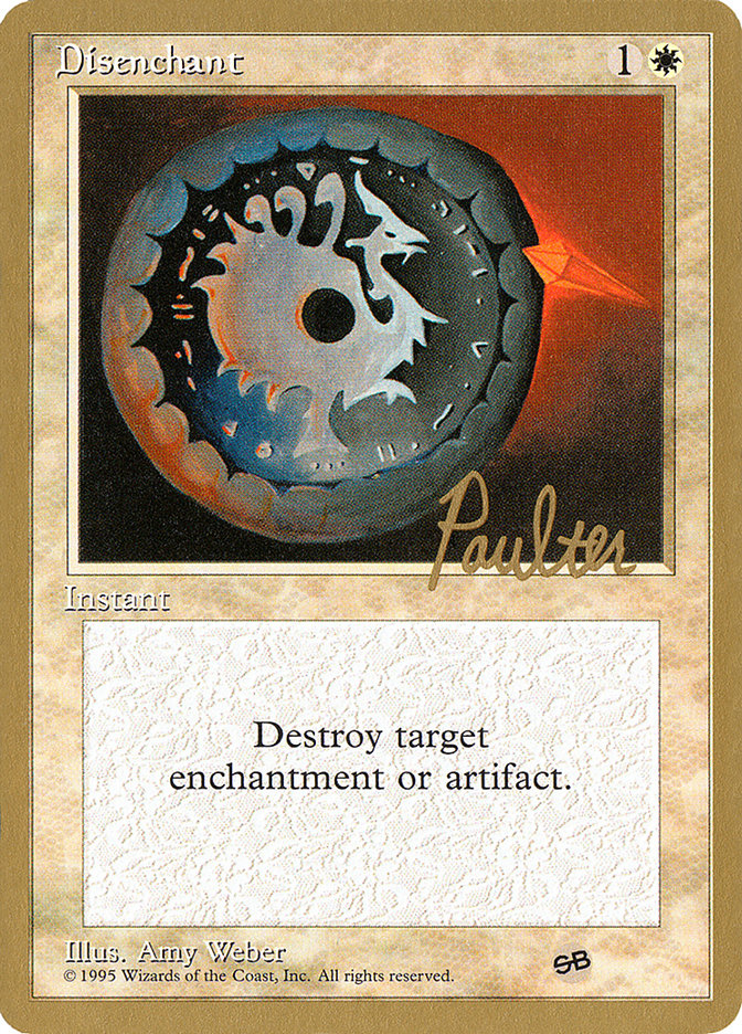 Disenchant (Preston Poulter) (SB) [Pro Tour Collector Set] | Lots Moore NSW