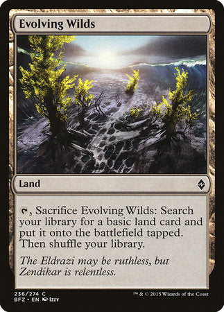 Evolving Wilds [Battle for Zendikar] | Lots Moore NSW