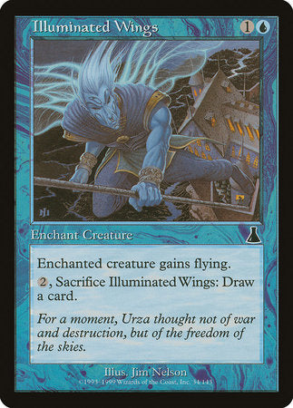 Illuminated Wings [Urza's Destiny] | Lots Moore NSW