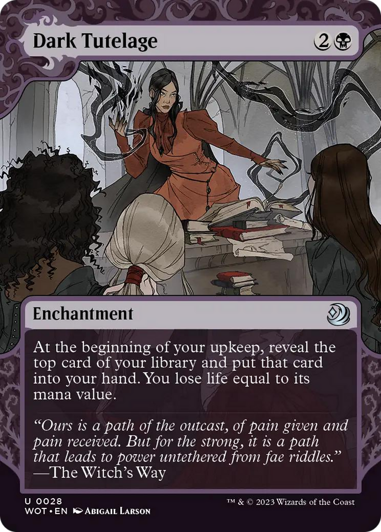 Dark Tutelage [Wilds of Eldraine: Enchanting Tales] | Lots Moore NSW