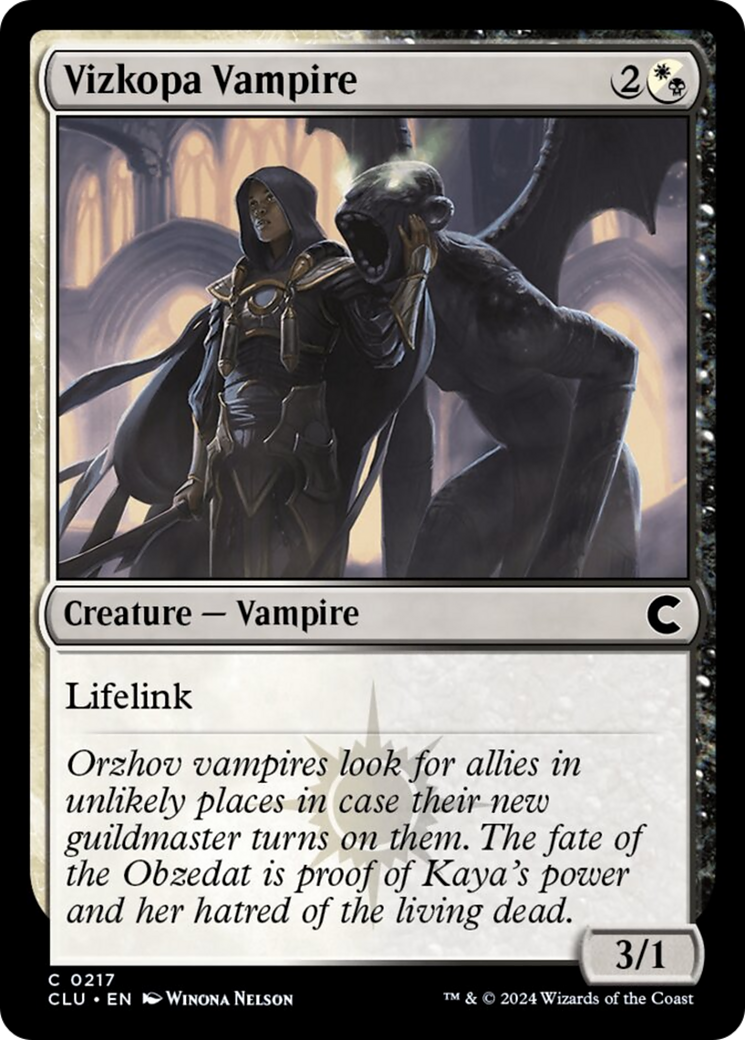 Vizkopa Vampire [Ravnica: Clue Edition] | Lots Moore NSW