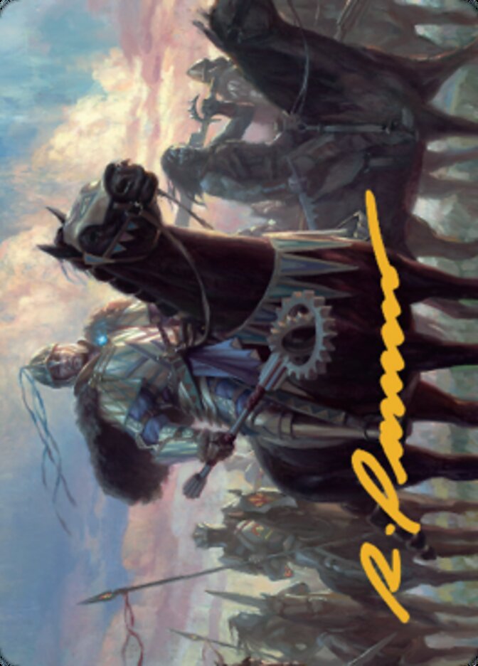 Shanid, Sleepers' Scourge Art Card (Gold-Stamped Signature) [Dominaria United Art Series] | Lots Moore NSW