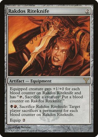 Rakdos Riteknife [Dissension] | Lots Moore NSW