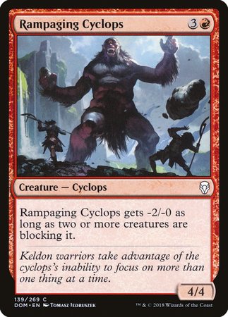 Rampaging Cyclops [Dominaria] | Lots Moore NSW