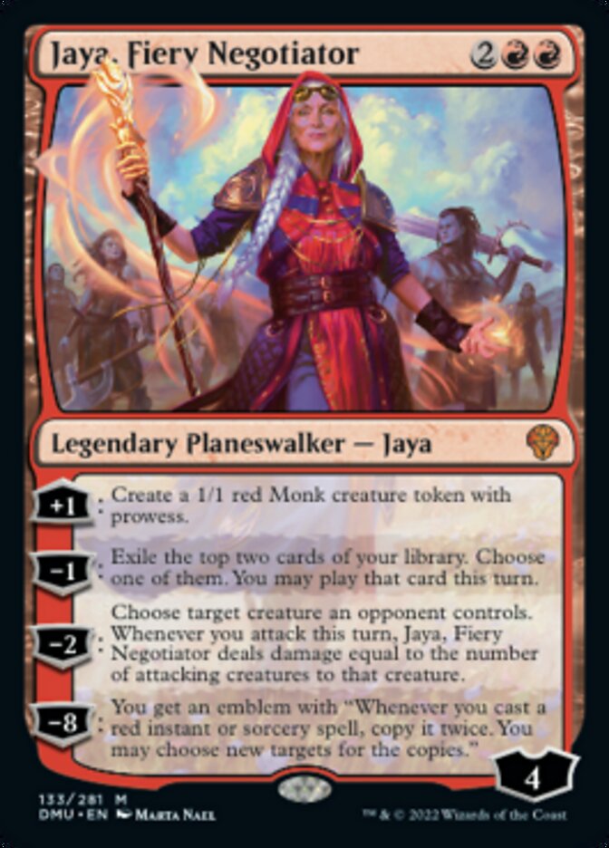 Jaya, Fiery Negotiator [Dominaria United] | Lots Moore NSW