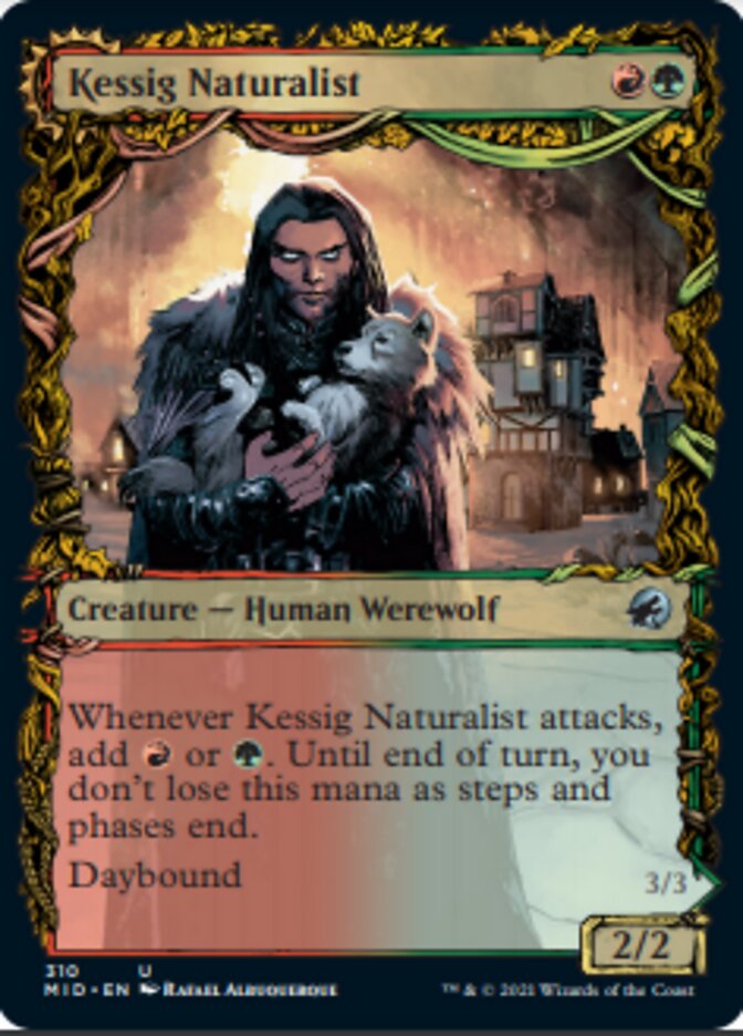 Kessig Naturalist // Lord of the Ulvenwald (Showcase Equinox) [Innistrad: Midnight Hunt] | Lots Moore NSW