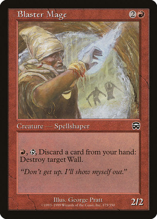 Blaster Mage [Mercadian Masques] | Lots Moore NSW