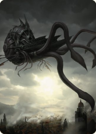 Nautiloid Ship Art Card [Commander Legends: Battle for Baldur's Gate Art Series] | Lots Moore NSW
