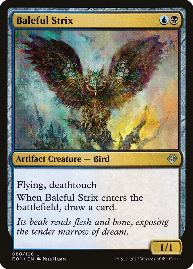 Baleful Strix [Archenemy: Nicol Bolas] | Lots Moore NSW