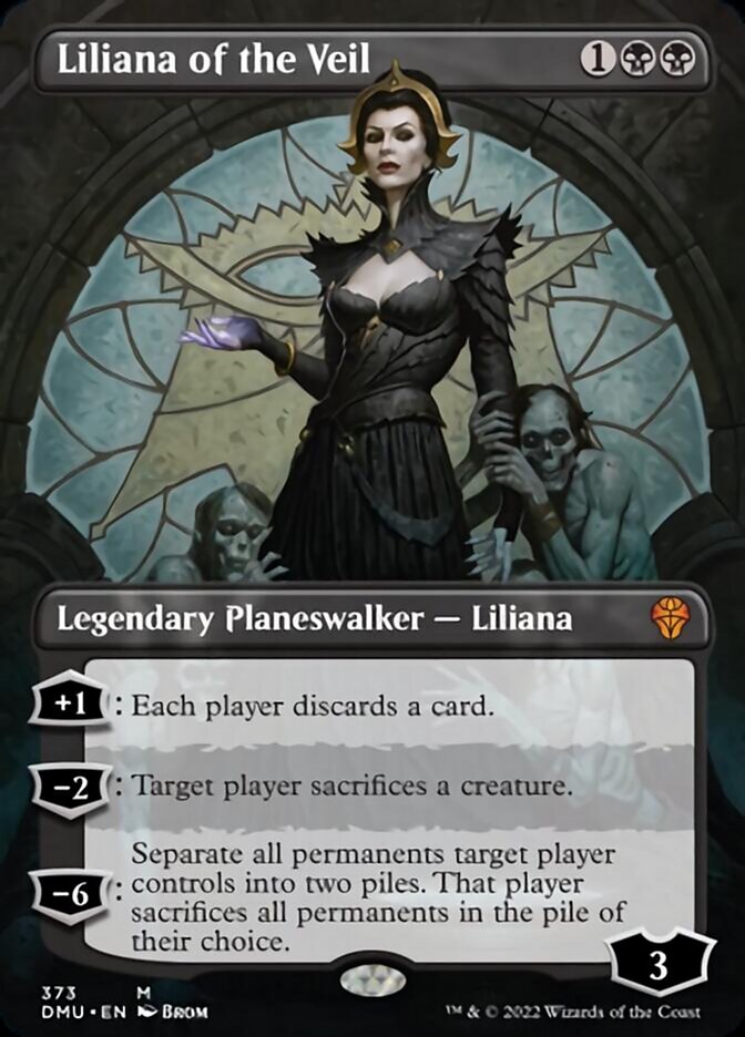 Liliana of the Veil (Borderless) [Dominaria United] | Lots Moore NSW