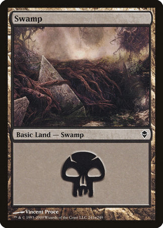 Swamp (241a) [Zendikar] | Lots Moore NSW