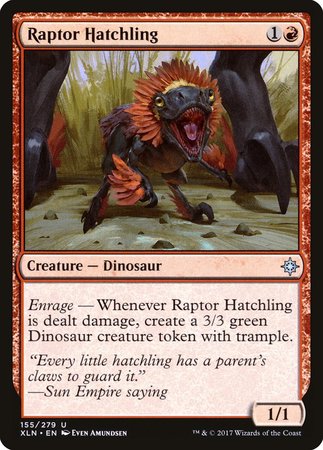 Raptor Hatchling [Ixalan] | Lots Moore NSW
