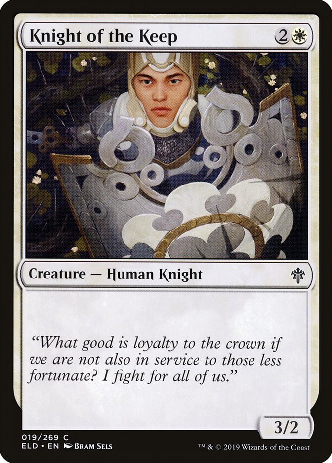 Knight of the Keep [Throne of Eldraine] | Lots Moore NSW