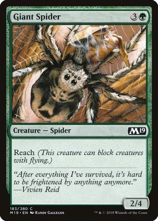 Giant Spider [Core Set 2019] | Lots Moore NSW