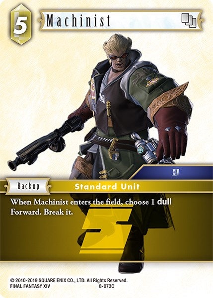 Machinist [Opus VIII] | Lots Moore NSW