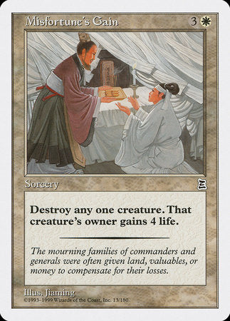 Misfortune's Gain [Portal Three Kingdoms] | Lots Moore NSW
