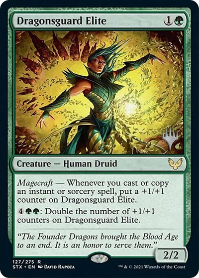 Dragonsguard Elite (Promo Pack) [Strixhaven: School of Mages Promos] | Lots Moore NSW