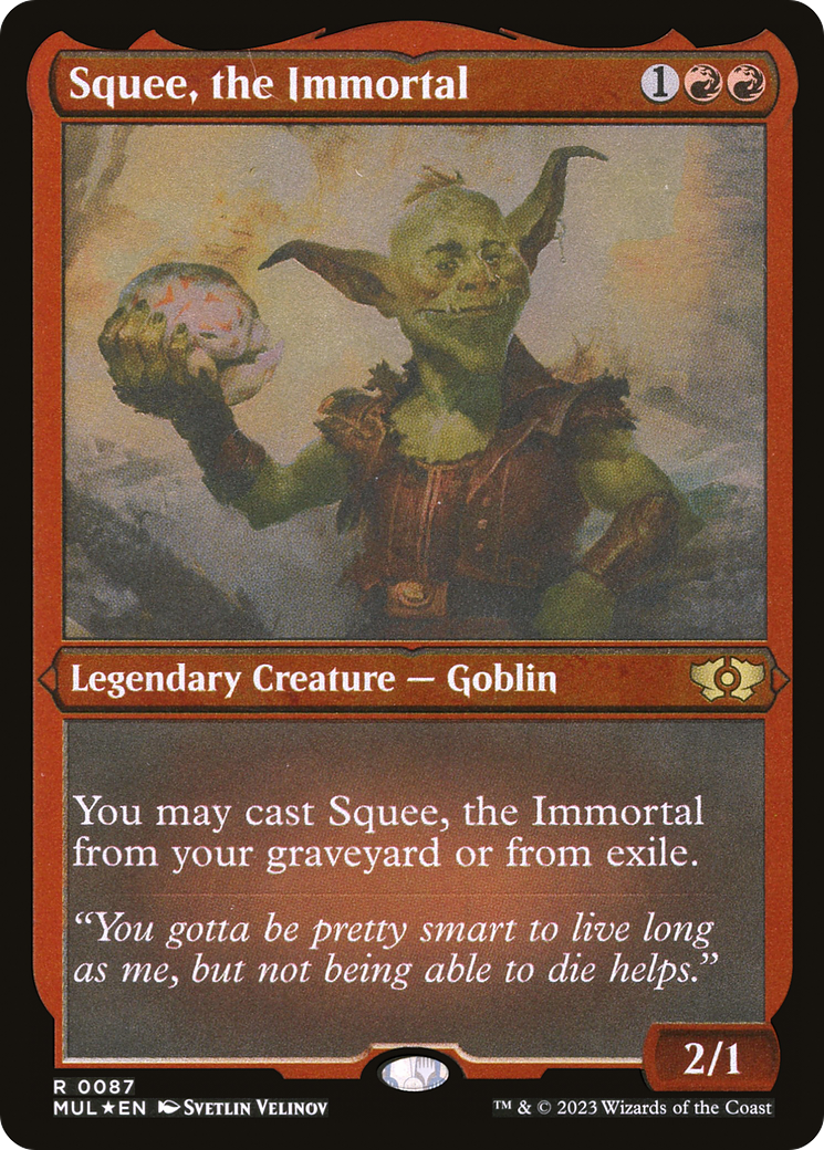 Squee, the Immortal (Foil Etched) [Multiverse Legends] | Lots Moore NSW