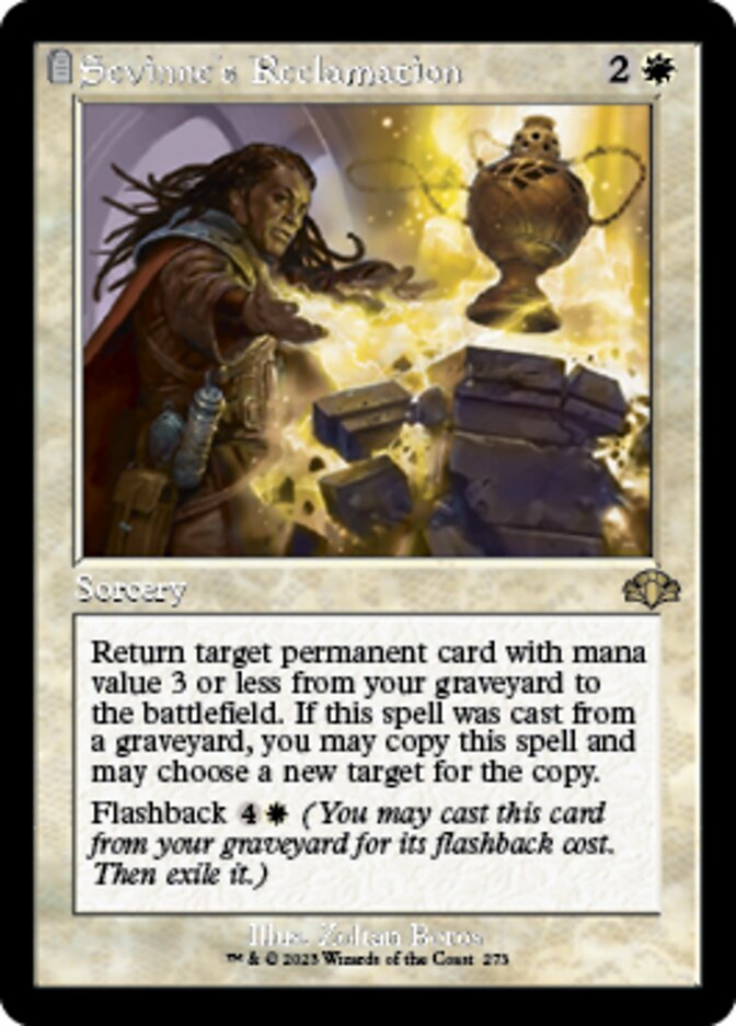 Sevinne's Reclamation (Retro) [Dominaria Remastered] | Lots Moore NSW
