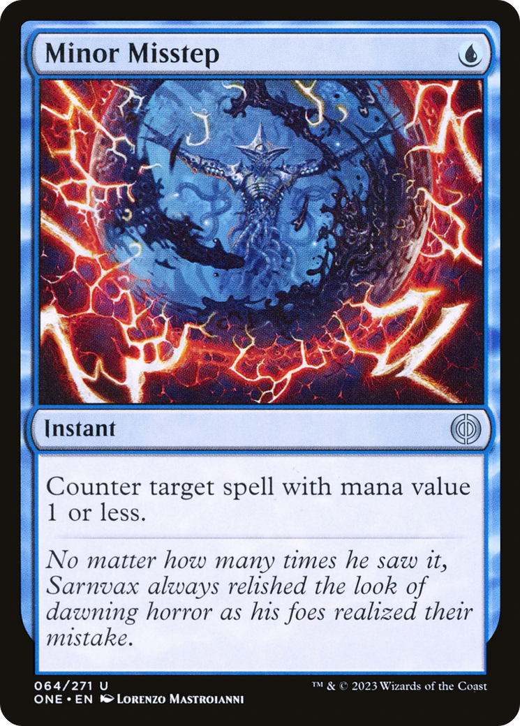 Minor Misstep [Phyrexia: All Will Be One] | Lots Moore NSW