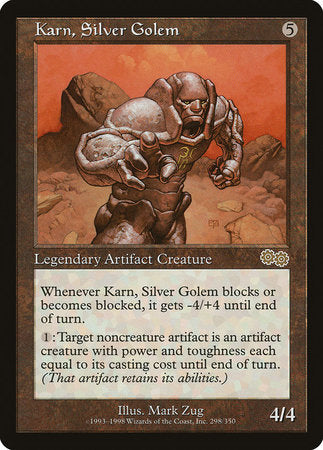 Karn, Silver Golem [Urza's Saga] | Lots Moore NSW